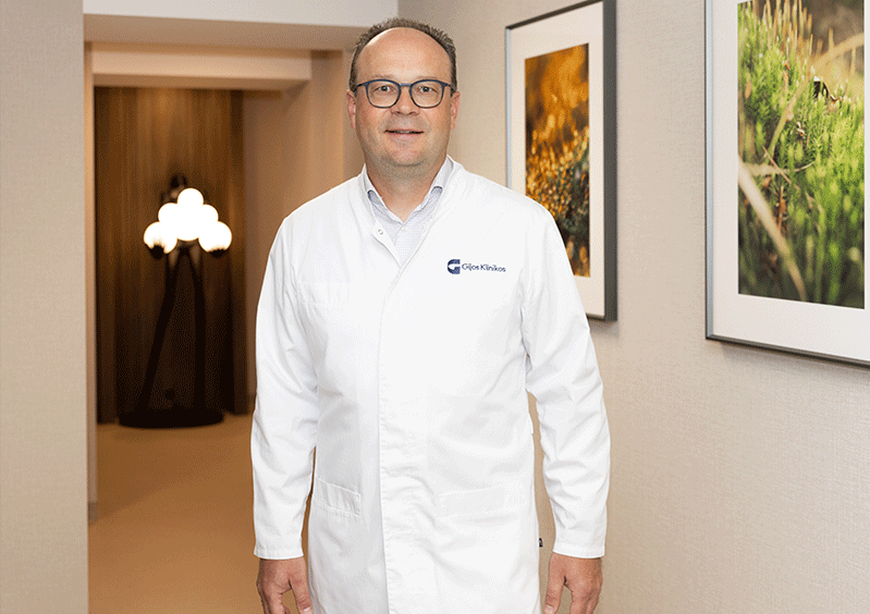 Gintautas Pocius orthopaedic surgeon Gijos Klinikos